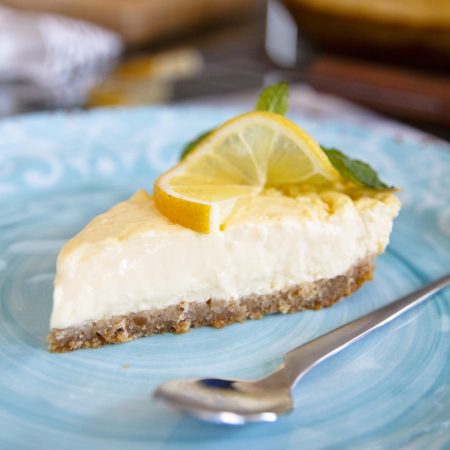 Fitness citrónový cheesecake - zdravý recept Bajola