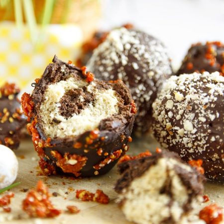 Fitness čokoládové kraslice - velikonoční recept zdravý Bajola