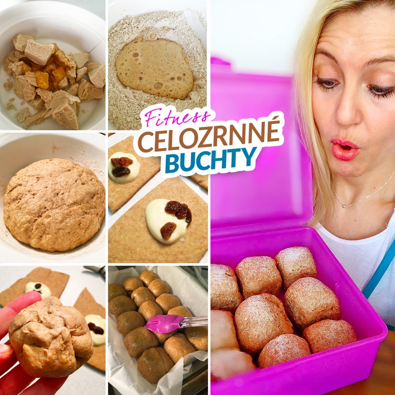 Fitness Honzovy celozrnné buchty s tvarohem - zdravý recept Bajola Fitness Honzovy celozrnné buchty s tvarohem - zdravý recept Bajola