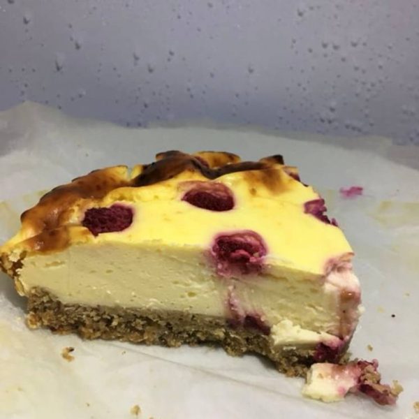 Fitness citrónový cheesecake