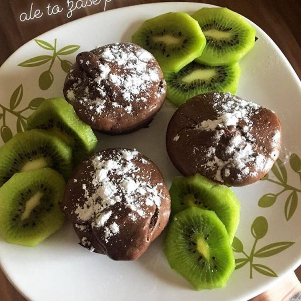Fitness lava cake