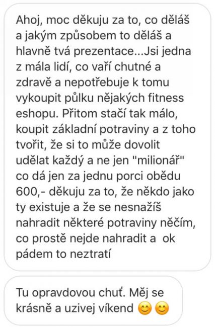 Reference na recepty Bajola