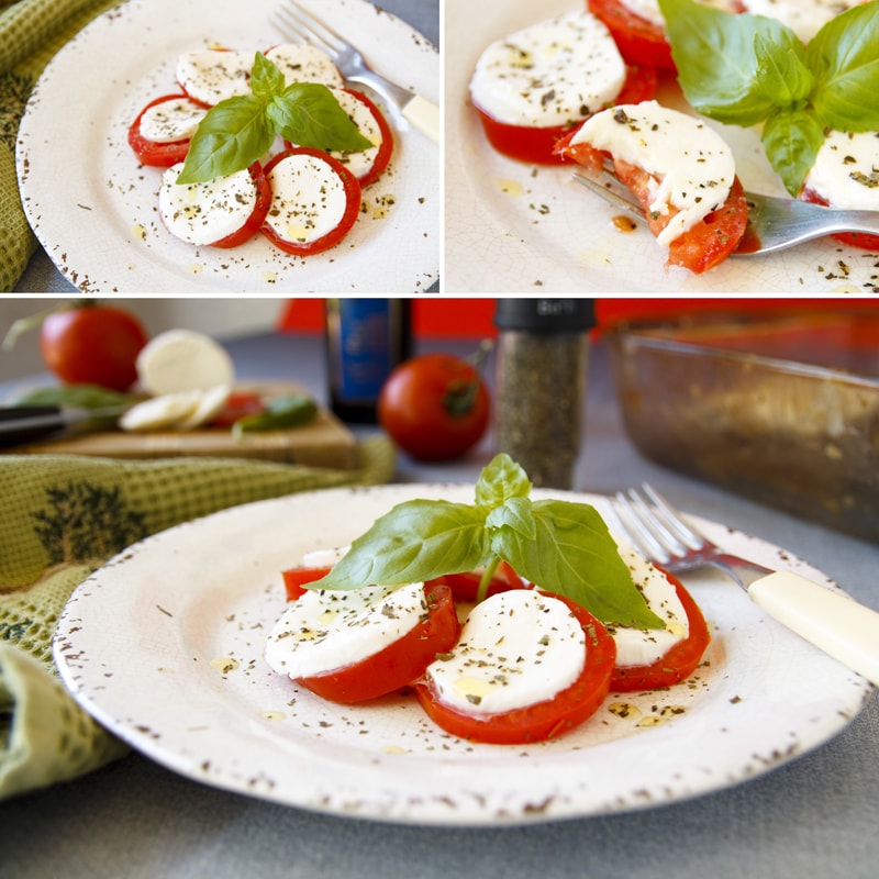 Fitness salát Caprese - zdravý recept Bajola