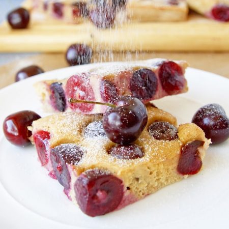 Fitness třešňová bublanina - recept Bajola