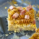 Fitness šunkofleky zapečené těstoviny - zdravý recept Bajola