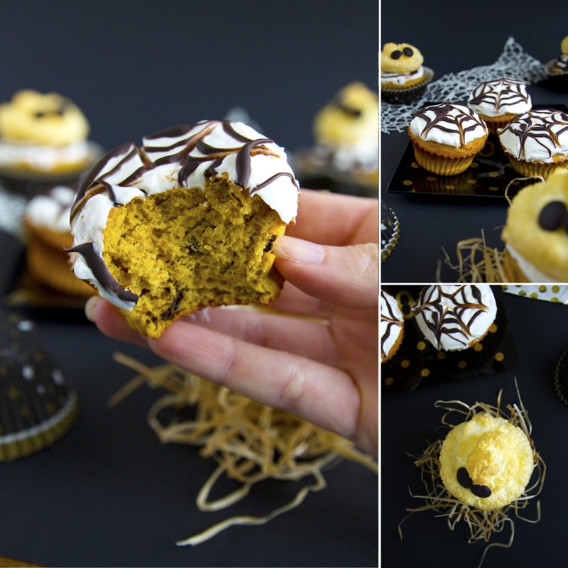 Fitness halloweenské dýňové muffiny - zdravý recept Bajola