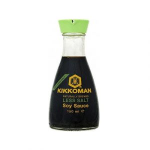 Přírodní sójová omáčka se sníženým obsahem soli Kikkoman