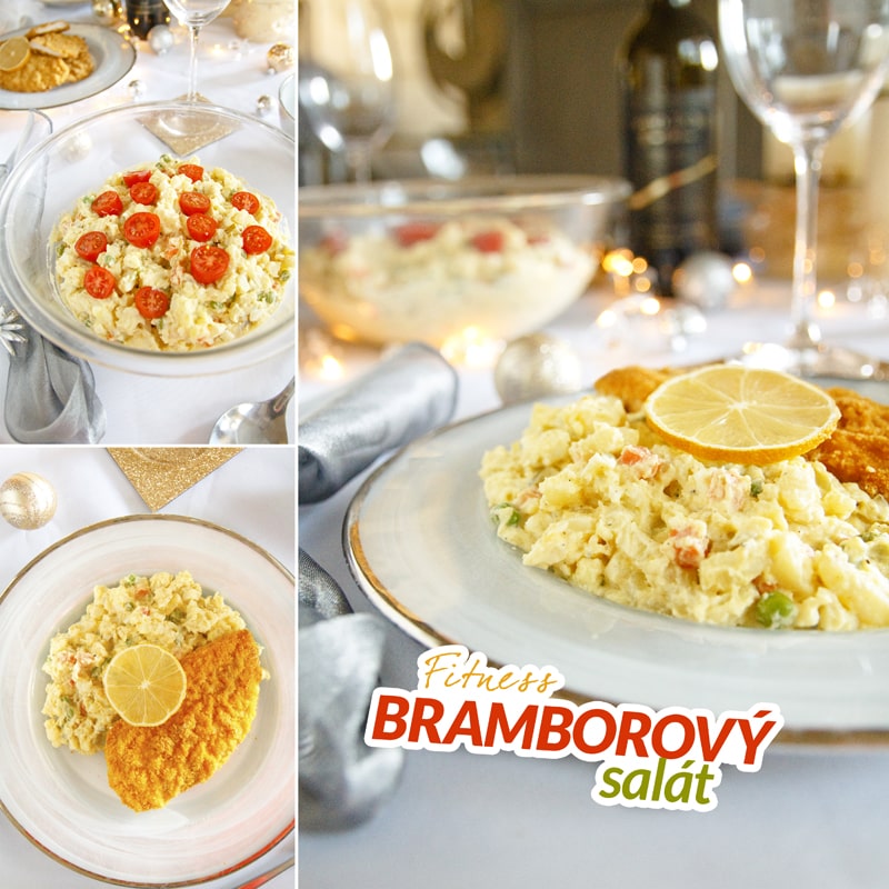 Odlehčený bramborový salát - dietní recept Bajola