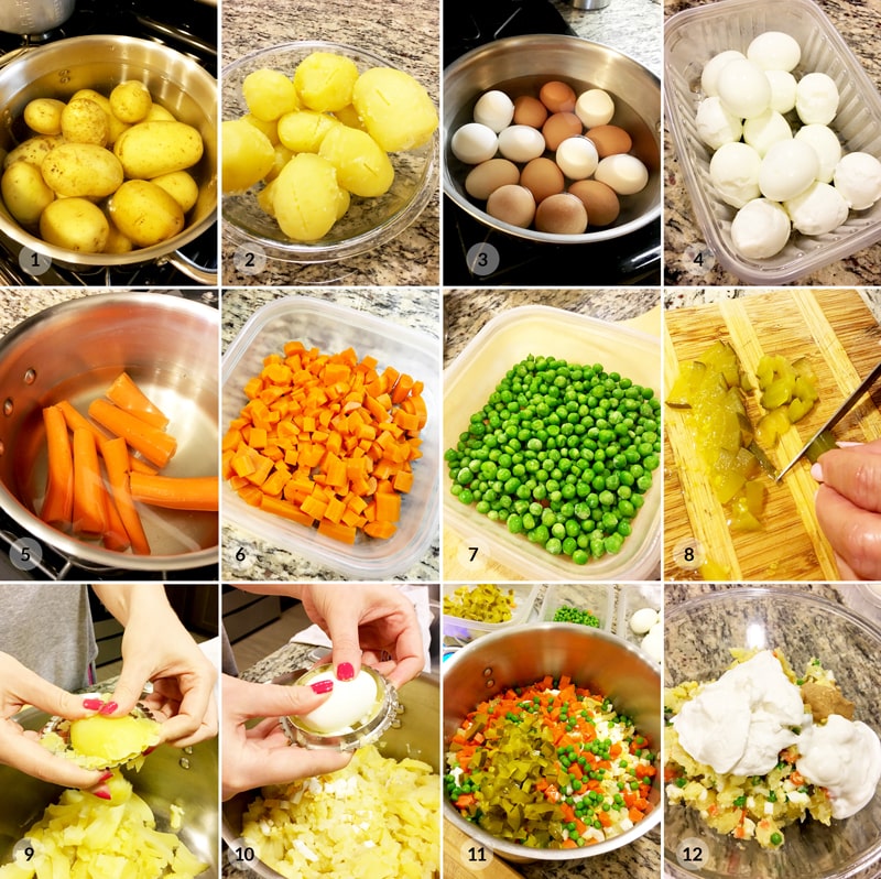 Fitness bramborový salát - zdravý recept Bajola