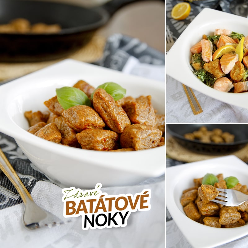 Zdravé batátové noky - fitness recept Bajola