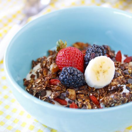 Fitness granola - domácí zdravý recept Bajola