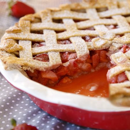 Fitness jahodový koláč - zdravý recept Bajola