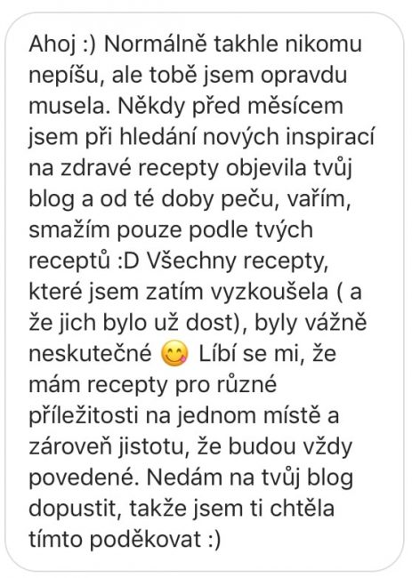 Reference - recepty Bajolafit