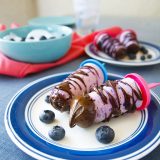 Fitness borůvkové nanuky - zdravý recept Bajola