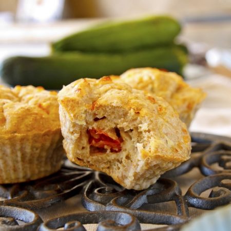 Fitness cuketové muffiny s tuňákem - recept Bajola