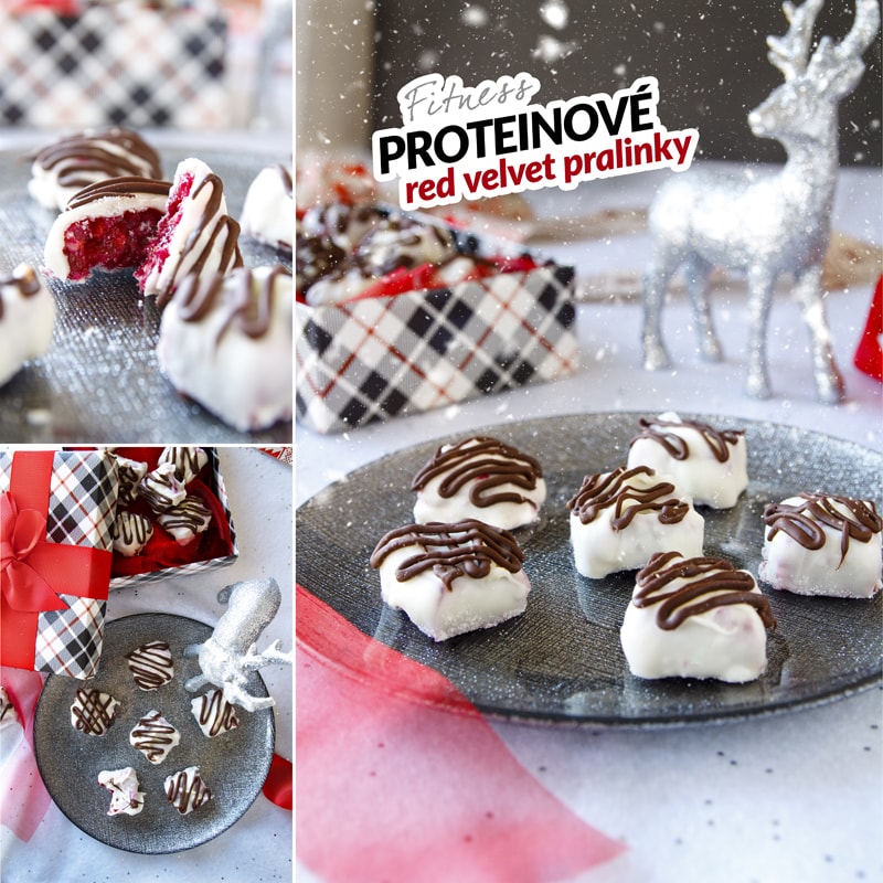 Fit proteinové pralinky z červené řepy - recept Bajola