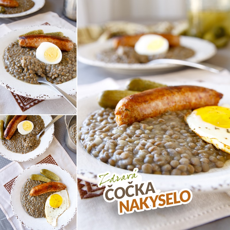 Fit čočka na kyselo - recept Bajola