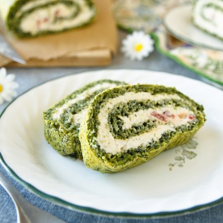 Fitness špenátová roláda - recept Bajola