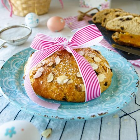 Fit celozrnný tvarohový mazanec - recept Bajola