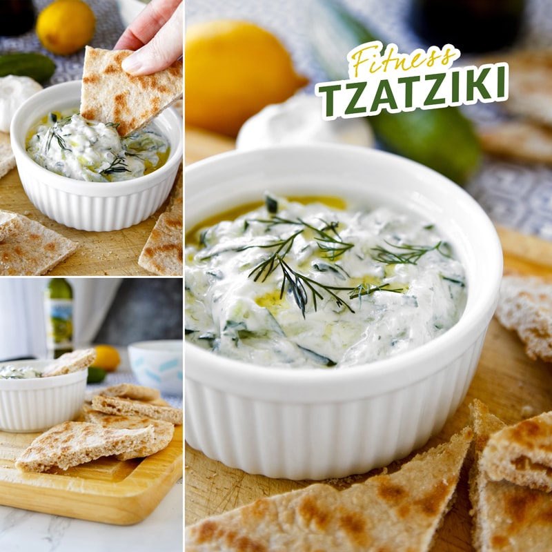 Fitness tzatziki - recept Bajola