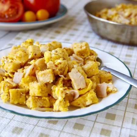 Fit knedlík s vajíčkem - recept Bajola