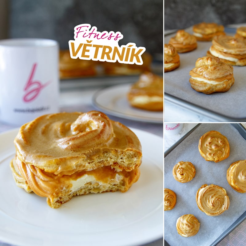 Fit větrník recept Bajola