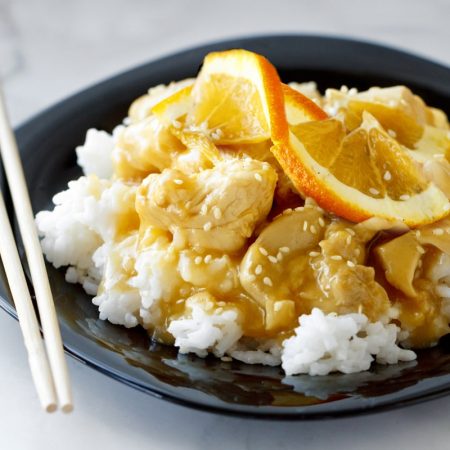 Fitness kuřecí maso pomerančová omáčka recept Bajola