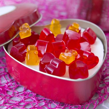 Fit želatinové bonbóny recept Bajola