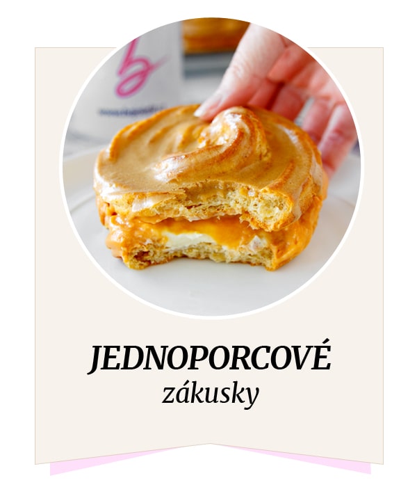 Jednoporcové fitness zákusky z cukrárny Jednoporcové fitness zákusky z cukrárny