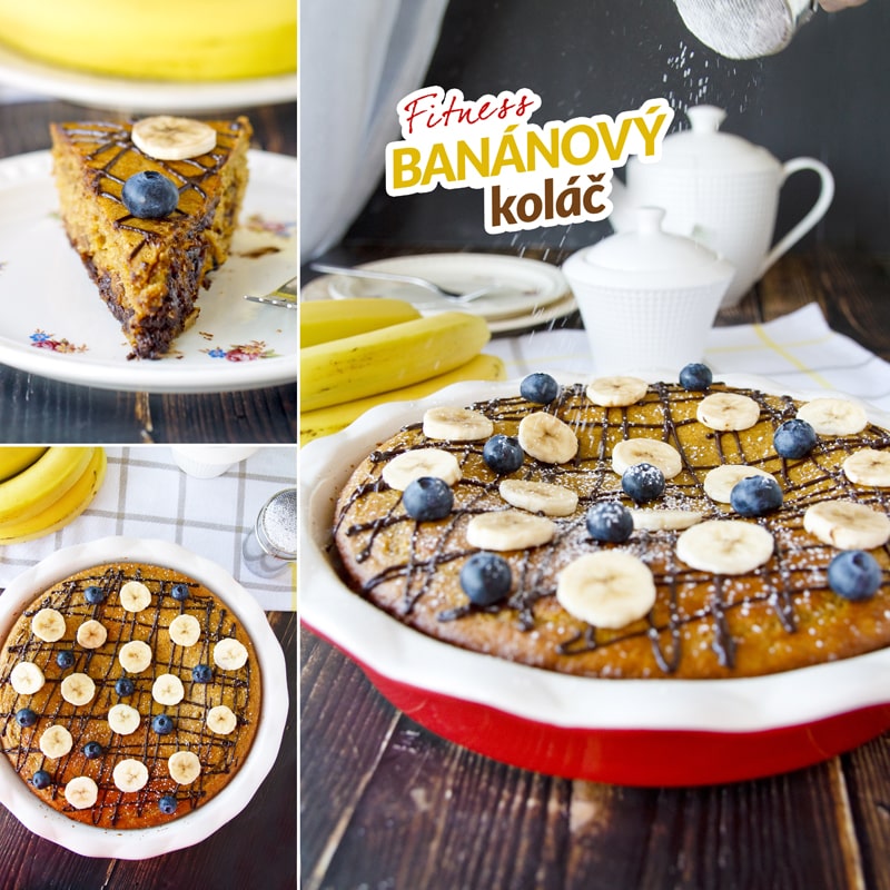 Zdravý banánový koláč - recept Bajola