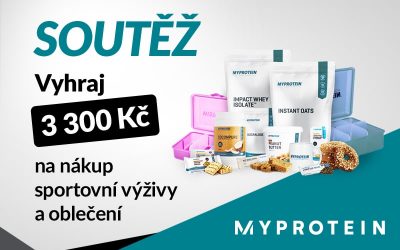 Soutěž MyProtein o 3 300 Kč