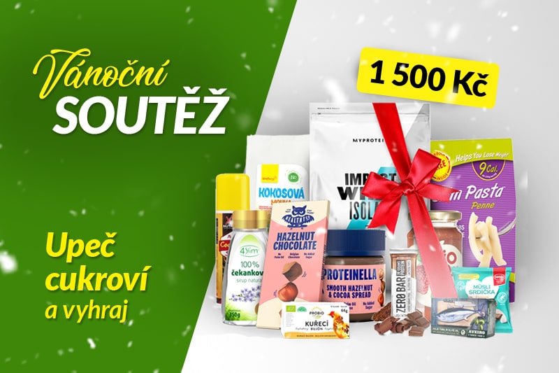 Vánoční soutěž 2021 - Bajolafit - Upeč vánoční cukroví a vyhraj balík fitness dobrot