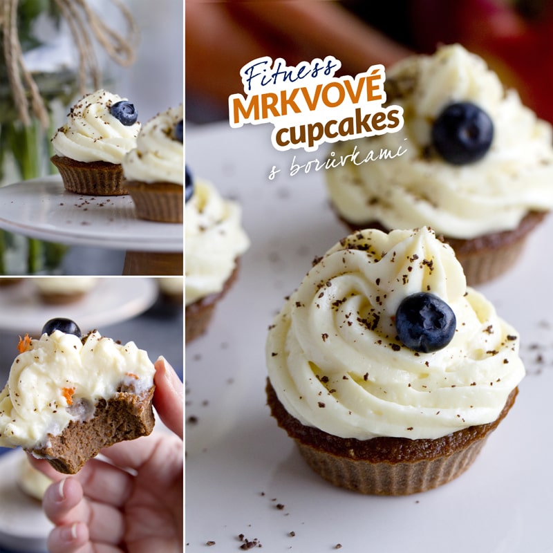 Fitness čokoládové cupcake - recept Bajola