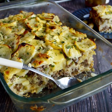 Zapečené zdravé francouzské brambory - recept Bajola