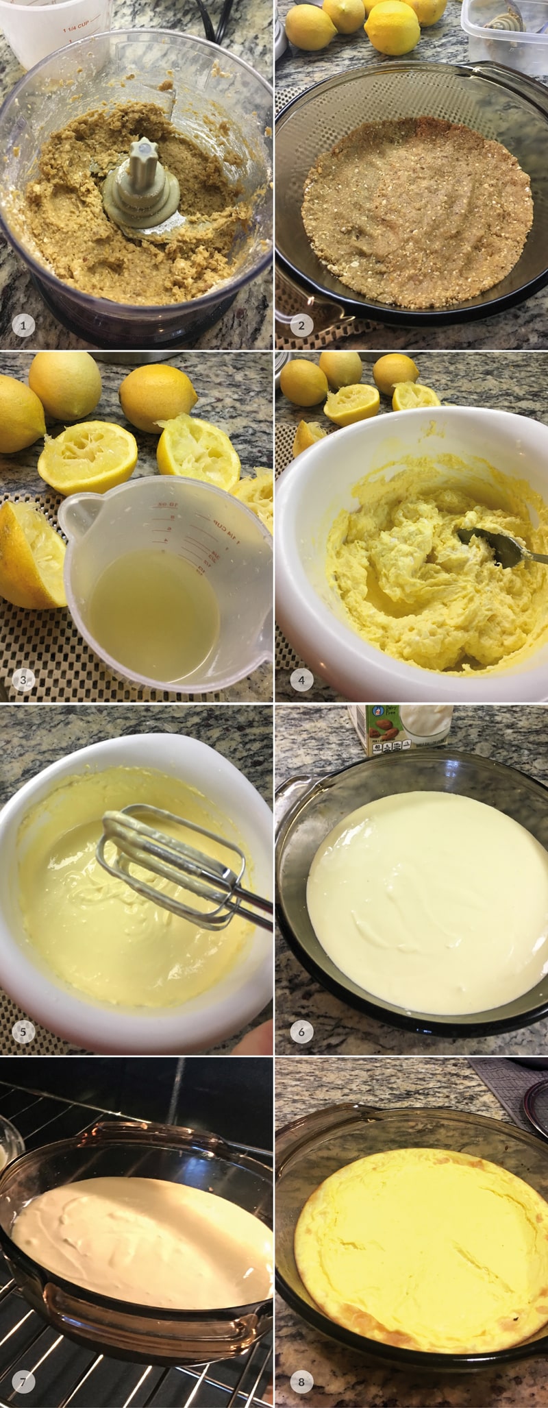 Zdravý citrónový cheesecake - recept Bajola