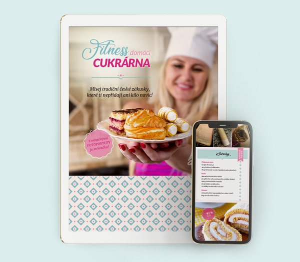 E-kuchařka Fitness domácí cukrárna E-kuchařka Fitness domácí cukrárna