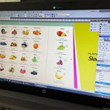 Bajola - průběh práce na tištěné fitness kuchařce