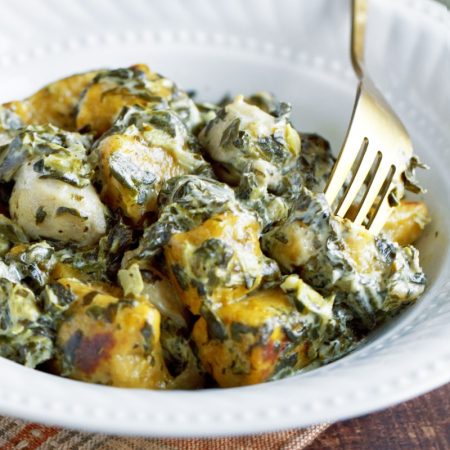 Fitness gnocchi se špenátem - recept Bajola