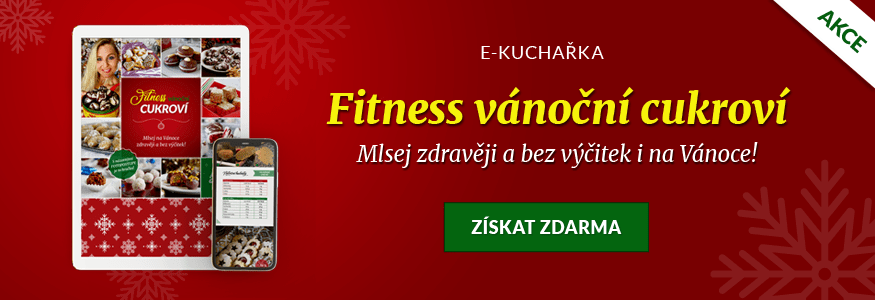 E-kuchařka Fitness vánoční cukroví - získat zdarma