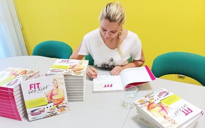 Podepisování kuchařek Fit bez diet - Bajola