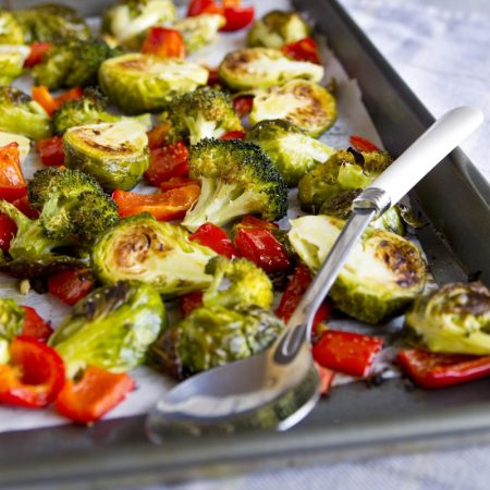 Zdravá pečená zelenina