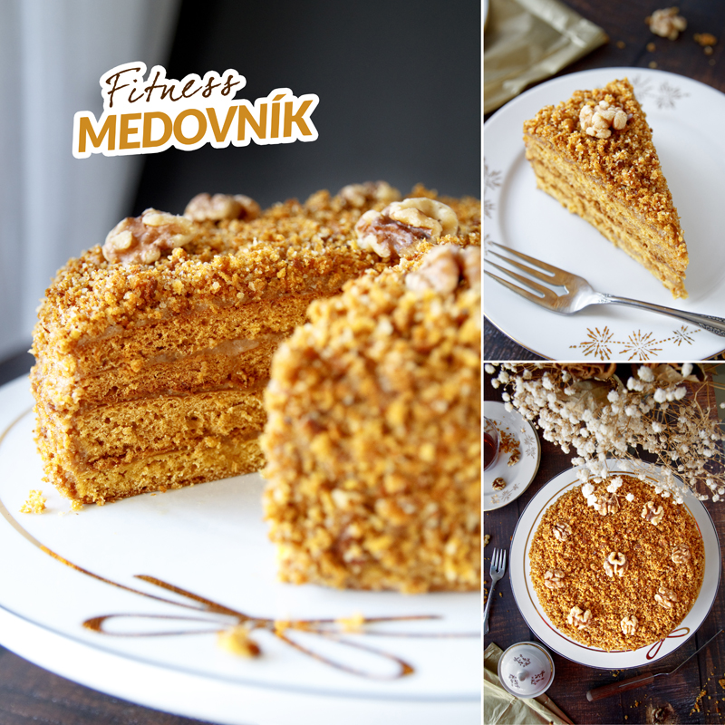 Zdravý domácí medovník bez salka - recept Bajola