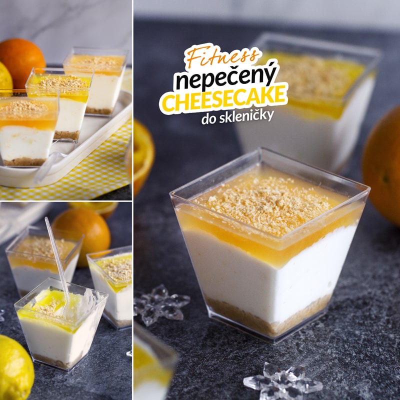 Citrónový nepečený cheesecake - recept Bajola