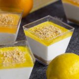 Fitness nepečený citrónový cheesecake do skleniček - recept Bajola