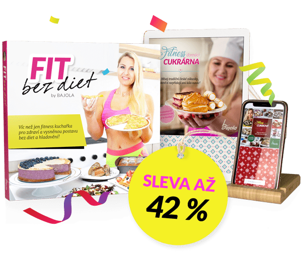 Sleva až 42 % na fitness kuchařky