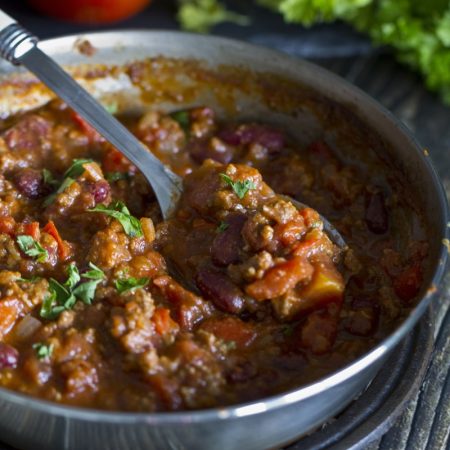 Chilli con carne recept Bajola