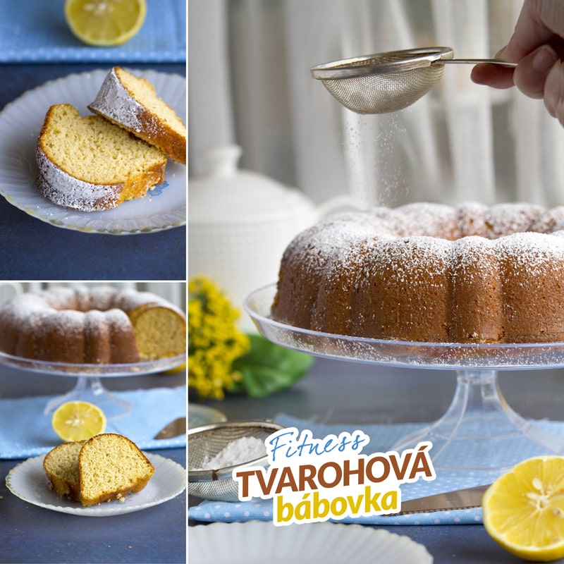 Zdravá tvarohová bábovka - recept Bajola