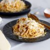 Fitness špagety à la Carbonara bez smetany a slaniny