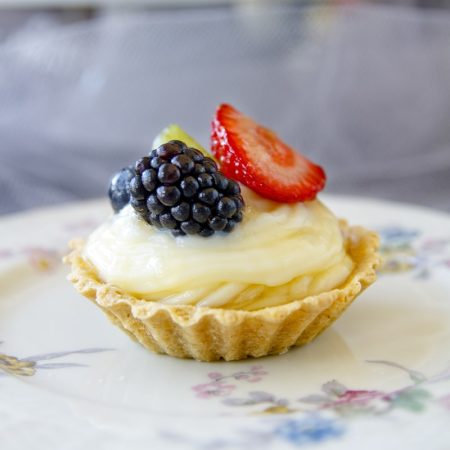 Fit ovocné košíčky s krémem - recept Bajola