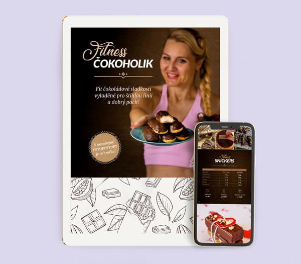 E-kuchařka Fitness čokoholik - Bajola E-kuchařka Fitness čokoholik - Bajola